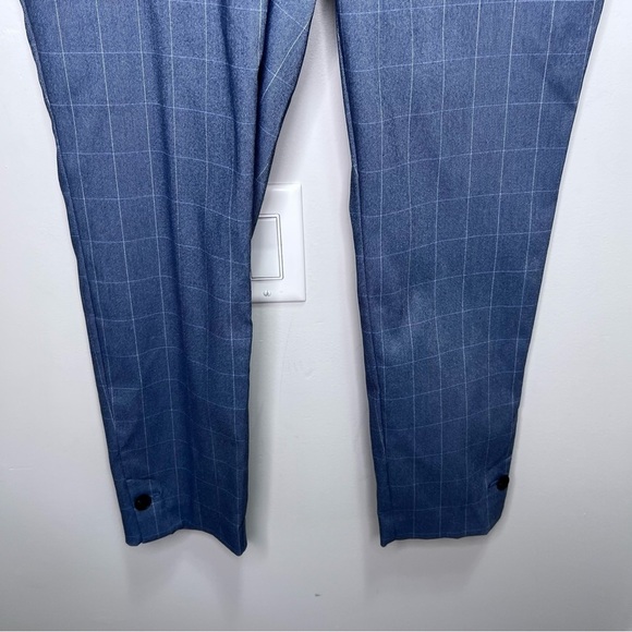 Reitman’s Slim Windowpane Pants The Iconic Size 16- Petite - Picture 7 of 11